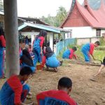 Kegiatan Thaharah Mesjid dan Mushalla Dalam Menyukseskan Program Gemarindu Kanwil Kementrian Agama Propinsi Sumatera Barat MTsN 13 Tanah Datar Bersama KUA Kecamatan Padang Ganting