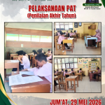 PAT MTsN 13 Tanah Datar Resmi Dibuka Kepala Madrasah