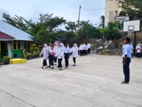 Giat Hari Ini MTsN 13 Tanah Datar Senin, 27 Juli 2026  Pembiasaan Shalat Dhuha Berjamaah dan Upacara Bendera Rutin
