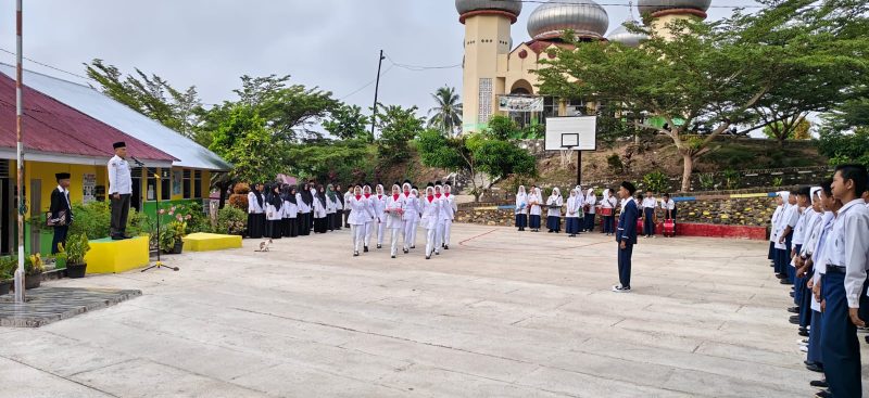 MTsN 13 Tanah Datar Gelar Upacara, Buka MATAMUDA, dan Rakor Guru Awal Tahun Pelajaran 2026/2027