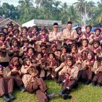 Peringatan Hari Lahir Pramuka ke-65 di Kantor Camat Kwarran 03.04.11 Padang