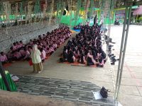 MTsN 13 Tanah Datar Hari ini Penuh Semangat