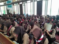 Rangkaian Kegiatan MTsN 13 Tanah Datar Diawali Sholat Dhuha Hingga Pemilihan Ketua OSIM Periode 2026–2027