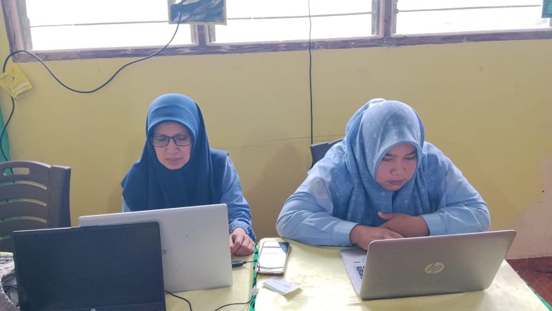 MTsN 13 Tanah Datar Kembali Gelar PTM, Siswa Ikuti Ujian Sahabat KBC dan Guru Jalani Survey KBC